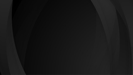 Abstract geometrical black banner background. illustration vector design