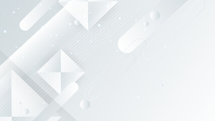 Obraz premium white abstract modern background design.
