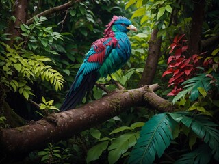 Obraz premium Quetzal bird