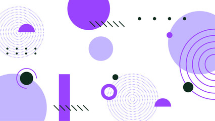 Memphis design, retro elements for web, vintage, advertisement, commercial banner, poster, leaflet, billboard, sale. Collection trendy halftone vector geometric shapes.