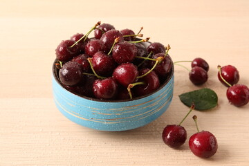 cherries in a bowl