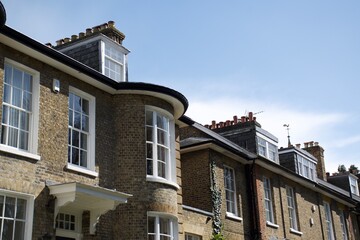 Fototapeta na wymiar Victorian houses in Kent, UK.