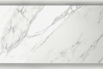 Smooth Italian marble on white background for interior/exterior decoration in tiles & wallpaper. Generative AI