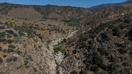 Fototapeta na wymiar Piru Creek, Goldhill Campground, Los Padres National Forest