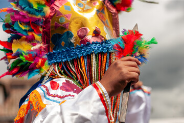 Colorful traditional celebration of St. Peter (or 