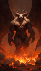 demon in the night