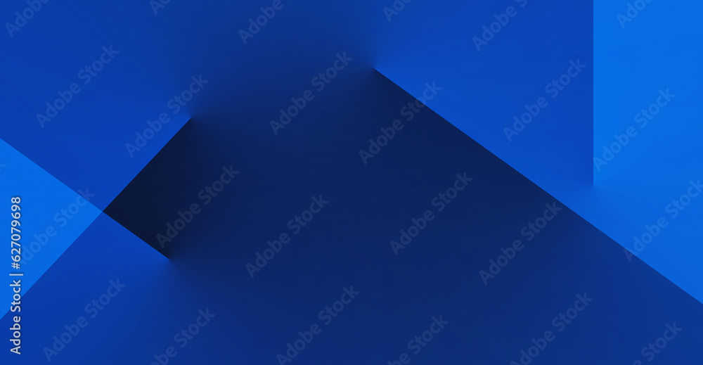 Poster abstract blue background with gradient and smooth transitions, smooth lines