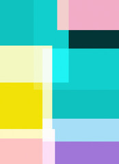 Abstract multicolored background from squares