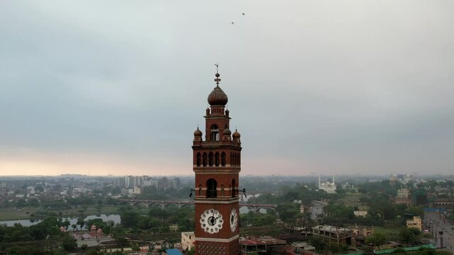Historical Indian Clock Tower Lucknow