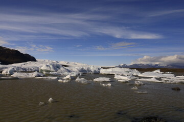 Fjallsárlón is a glacier lake located in the south of the Vatnajökull glacier between the Vatnajökull National Park and the town of Höfn , in the south of Iceland