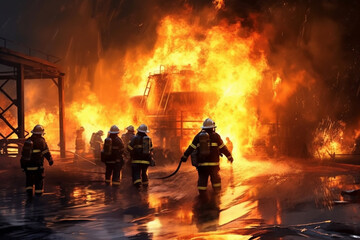 Rescuers help people who are in trouble. Lifeguards are brave. Rescue unit, emergency responders. Saving lives and health of people in crisis situations. Crash and emergency work. first aid.