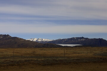  Mountain view in Vatnajökull National Park in South Iceland