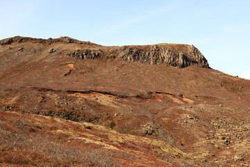 Mountain view in Vatnajökull National Park in South Iceland