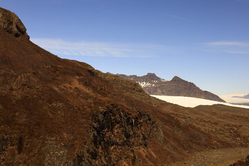  Mountain view in Vatnajökull National Park in South Iceland