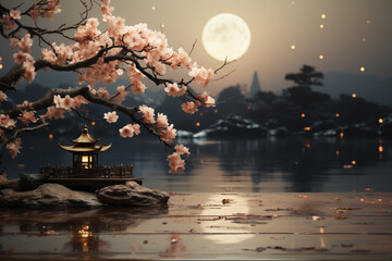 Chuseok - Korean traditional holiday. Koreans usually travel to their homeland to meet with relatives. autumn, thanksgiving day, holiday, gifts, traditional food.