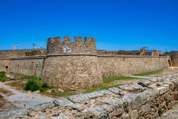 Fototapeta na wymiar Othello Castle in Famagusta, Northern Cyprus