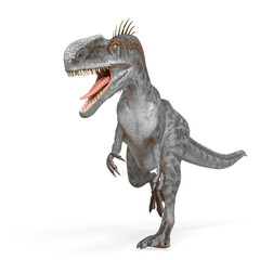 monolophosaurus is exploring