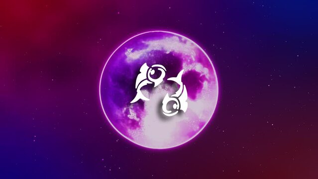 Zodiac sign of Pisces in astrology
