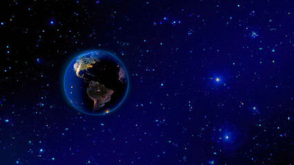 Unsere Erde im Weltraum