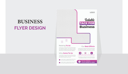corporate Business Flyer Template Design, Business Marketing Flyer.