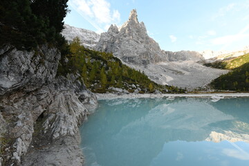 lake in the mountains