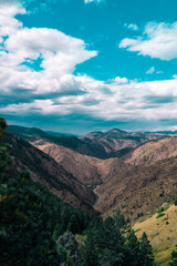 view from the top of the mountain