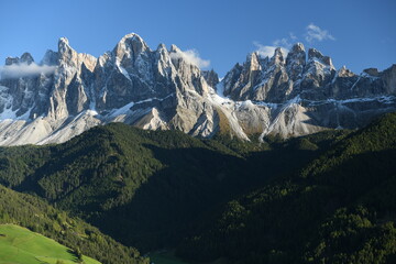 snow covered mountains, Dolomites