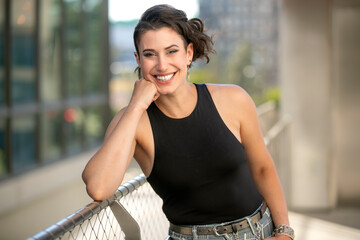 alternative, charming, friendly, adult, androgynous, beautiful, big smile, binary, bisexual,...