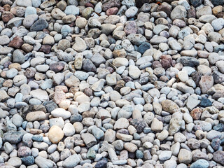 Pile of grey rocks. Nature background for design.