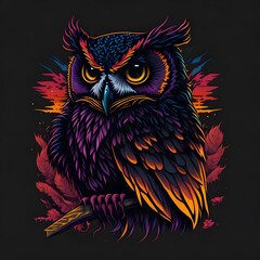 owl in the night