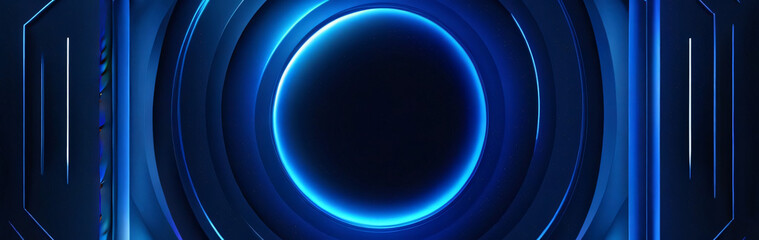 abstract blue background with rays