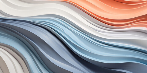 Abstrakter Hintergrund mit Wellen - mit KI erstellt

