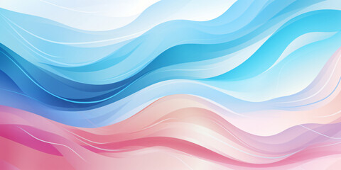 Abstrakter Hintergrund mit Wellen coral Farben - mit KI erstellt