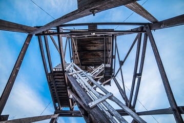 Ground Perspective of Fire Lookout