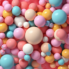 bubble gum background pastel colours