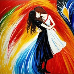 A magia das cores, Ela e Ela