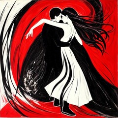 A magia das cores, Ele e Ela