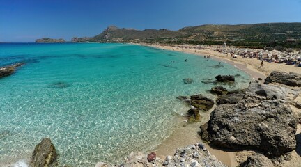 Falasarna Beach in Crete