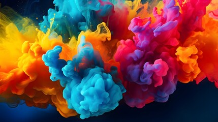 Fototapeta premium Delve into the World of Abstract Photography, Unleashing Creativity through Colors and Shapes