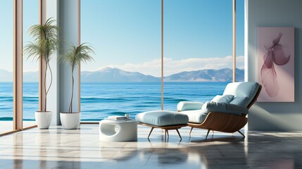 海のすぐ近くに建てた部屋