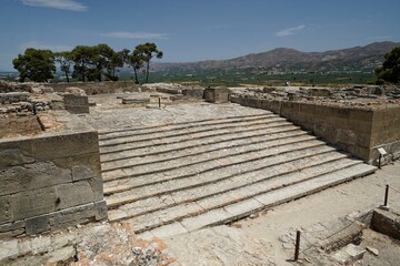 Minoan Palace of Phaistos in Crete