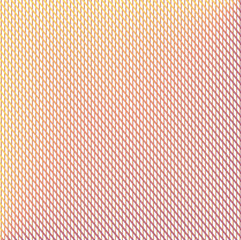 Metallic golden grille with oblique lines