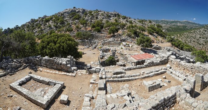 Ancient City of Lato in Kritsa, Crete