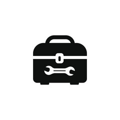 Toolbox icon isolated on white background