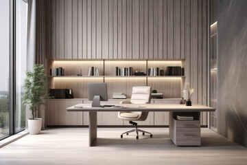 Moderen Office Illustration