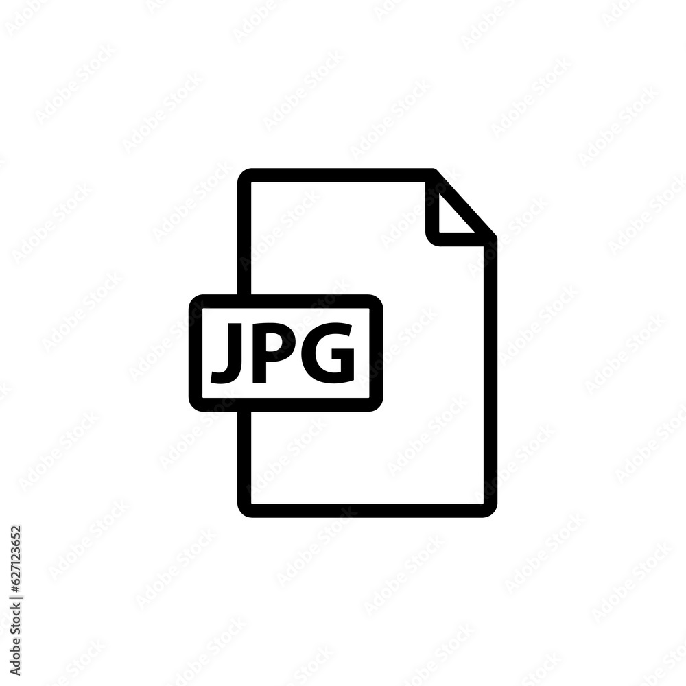 Poster jpg file format icon,vector illustration. . vector jpg file format icon illustration,flat design on 