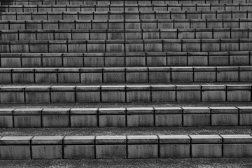 モノクロームの階段