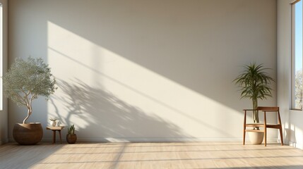 家具の少ないシンプルな部屋