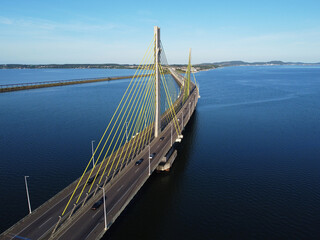 Ponte Anita Garibaldi, Laguna, Santa Catarina, Brasil © Sergio