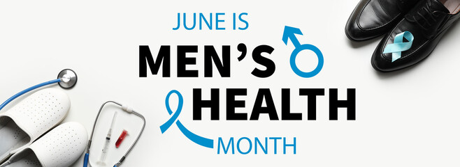 Banner for Men's Health Month